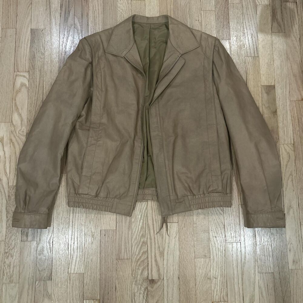 Luar Men's Tan and Brown Jacket